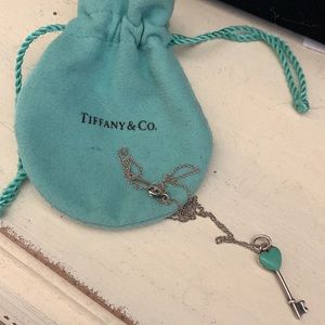 Tiffany and co heart necklace
